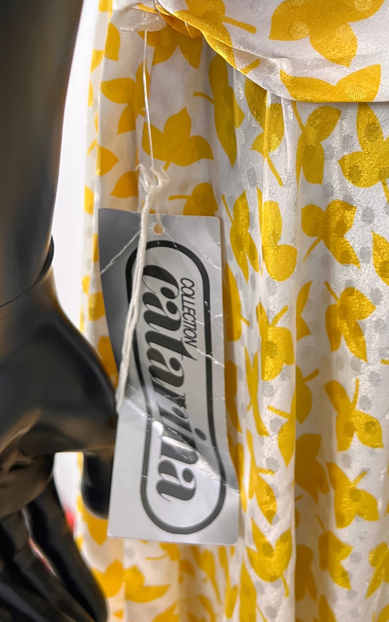 Vintage Catalina Yellow Floral Maxi Dress
