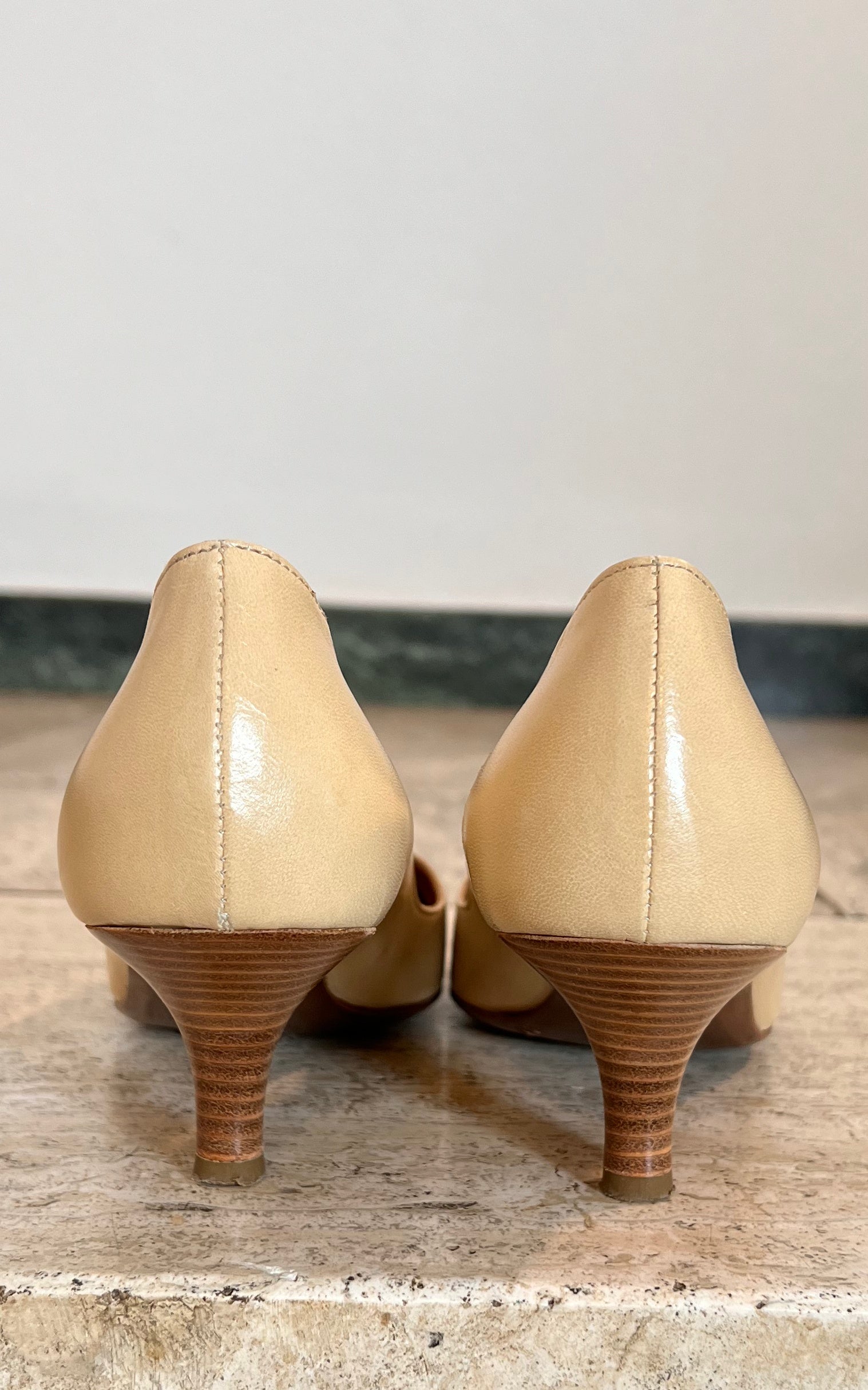 Scarpe vintage Walter Steiger modello Kittenheels modello 37