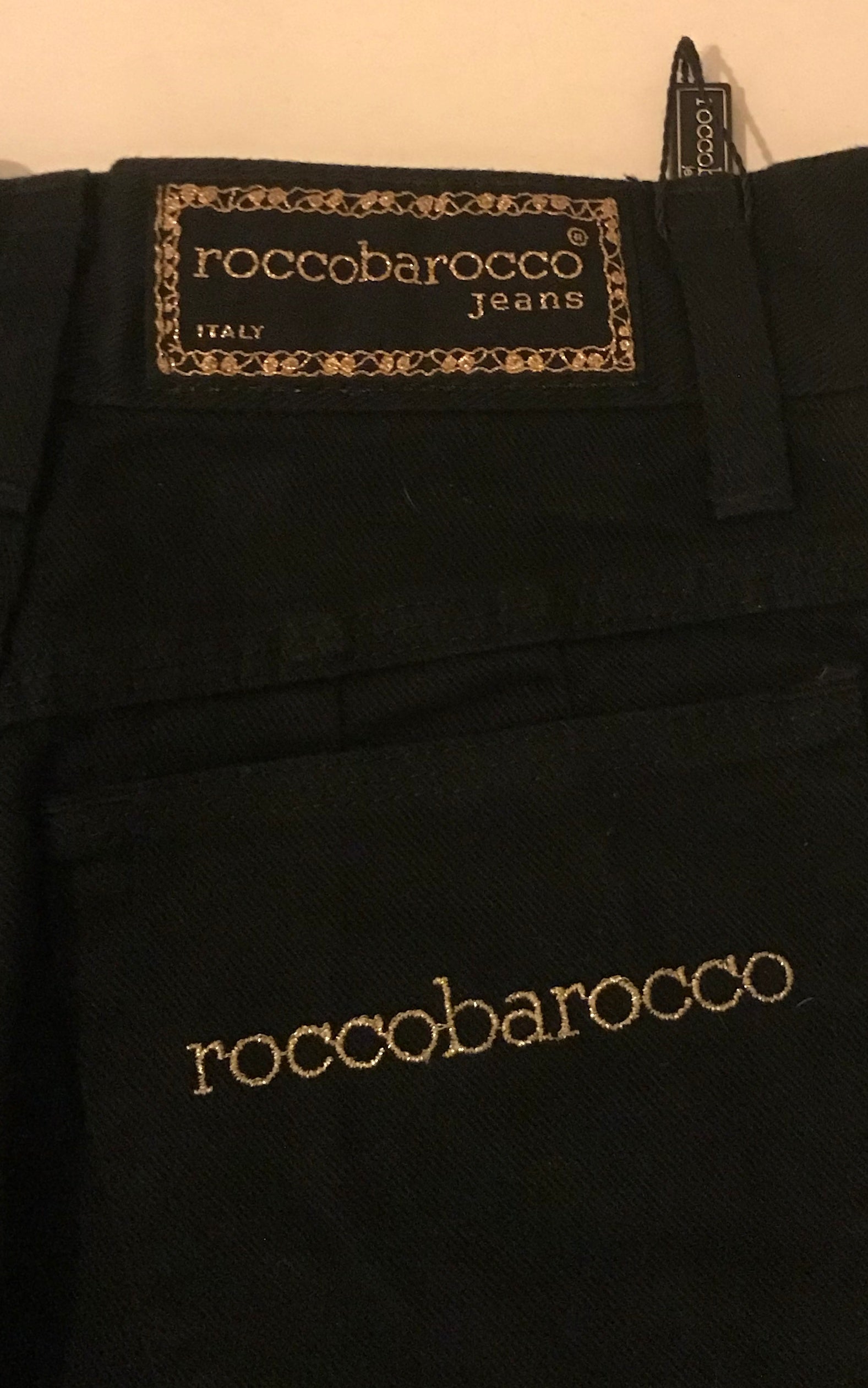 Jeans vintage anni '90 Roccobarocco MOM